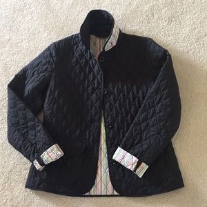 Black spring jacket